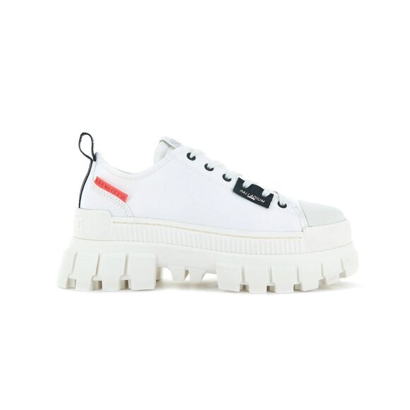 Palladium Revolt Lo TX Sneakers White Size 10 Women Chunky - Picture 8 of 13